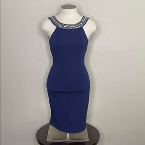 Navy blue night dress